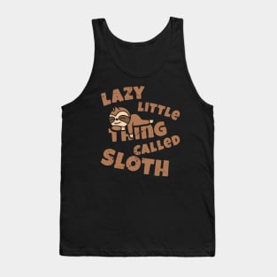 Lazy Little Thing Called Sloth - Dark Tank Top